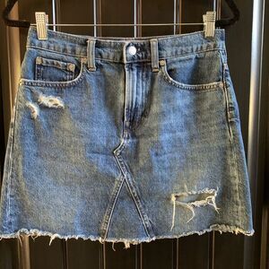 Everlane The Denim Reconstructed Skirt | Size 27